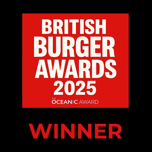 Badge British Burger Awards 2025 Libertine Burgers Winner