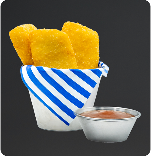 Panko Fried Mozzarella - With tomato & chilli jam.