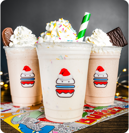 CHRISTMAS SHAKES - Gingerbread, After Eight & Chocolate Orange